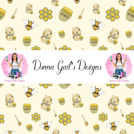 Bees  - Seamless - digital file Donna Gail's Designs