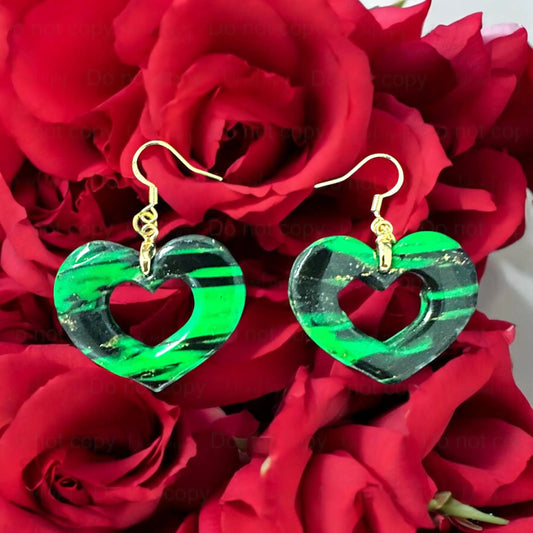 Heart Earrings Donna Gail's Designs