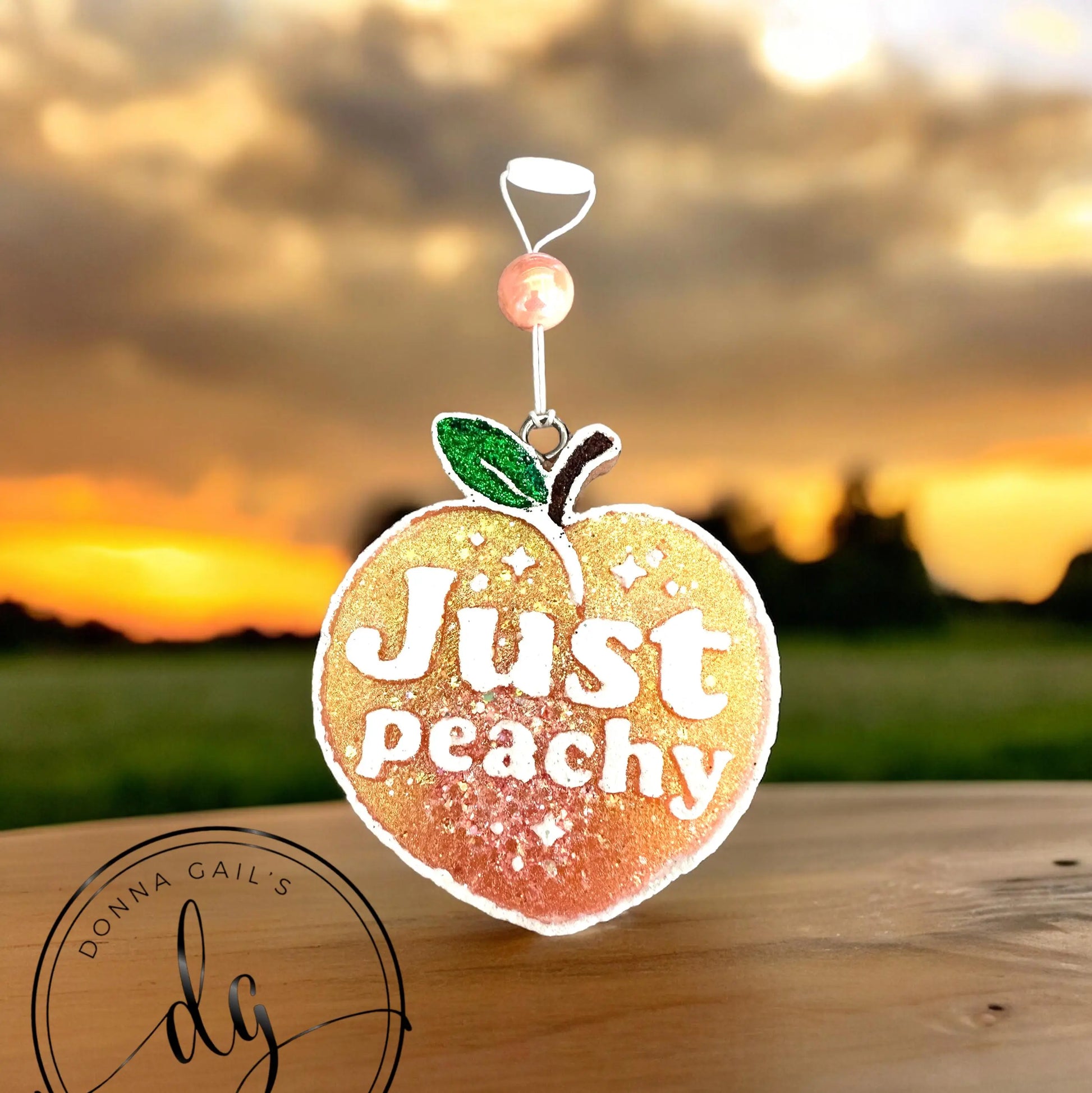 Just Peachy Custom Freshie Donna Gail's Designs