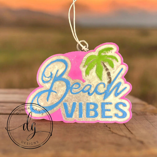 READY TO SHIP CAR FRESHIE - Beach Vibes - Tiki Beach